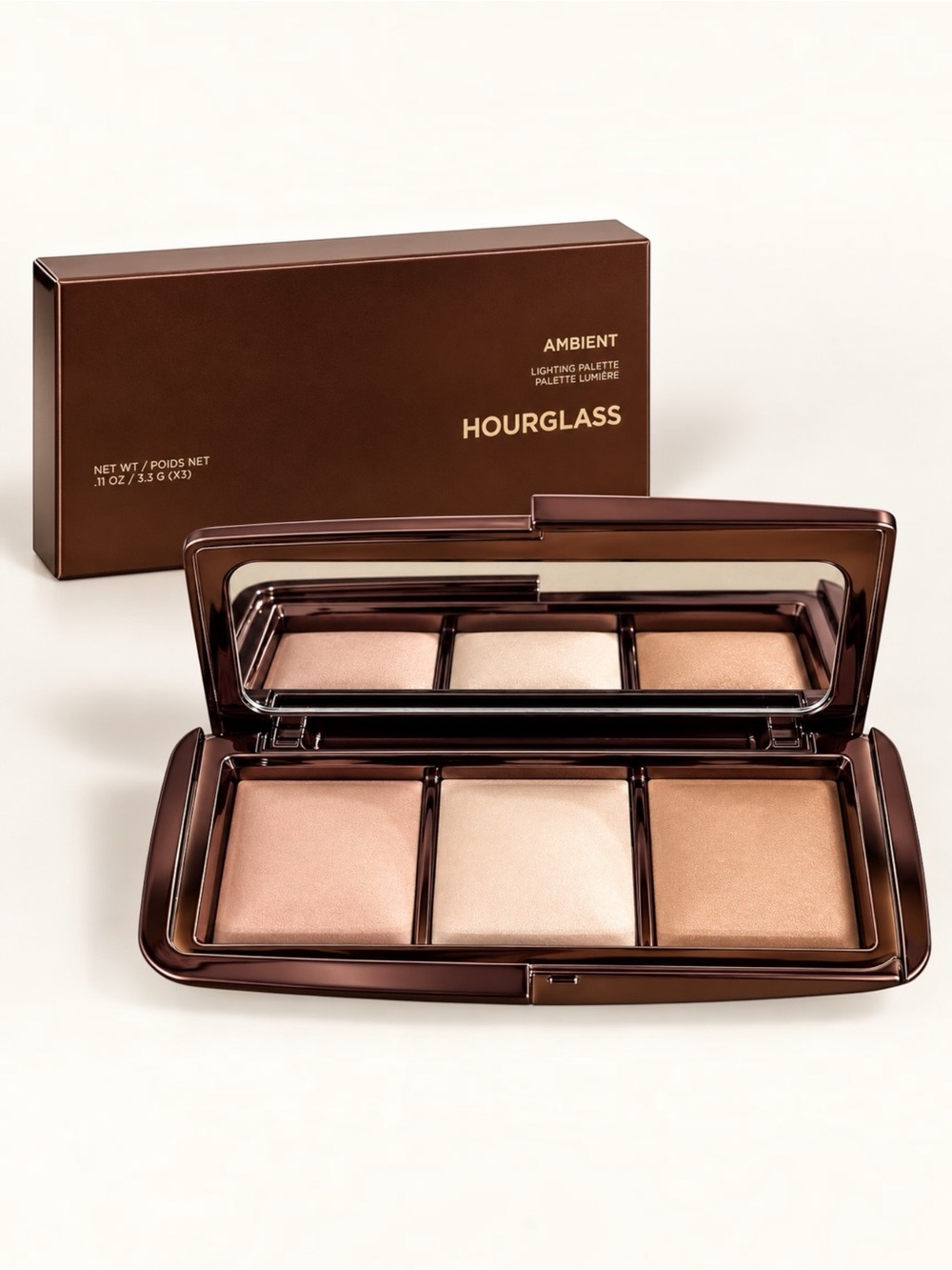 Hourglass Ambient Lighting Palette Dim Incandescent Radiant Light NIB